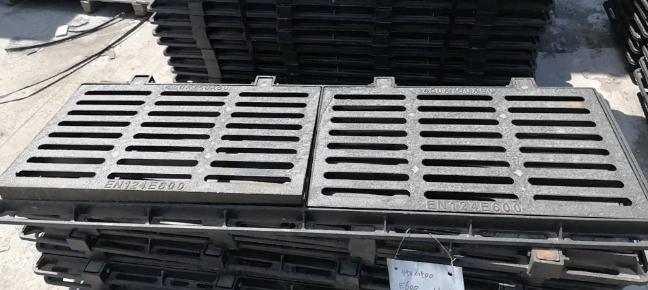 屯溪球墨铸铁连体双篦展示