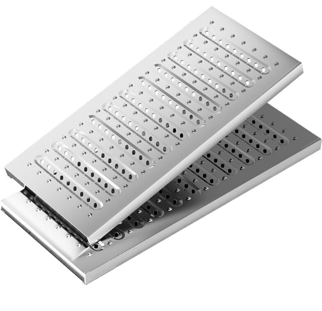 屯溪不锈钢沟盖板展示